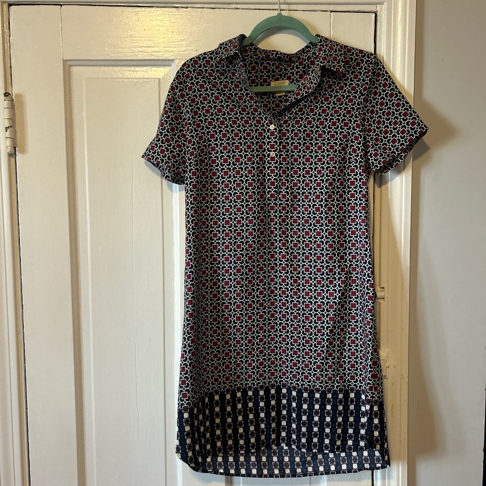 Geometric Patterned Dress